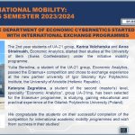 International mobility of our students